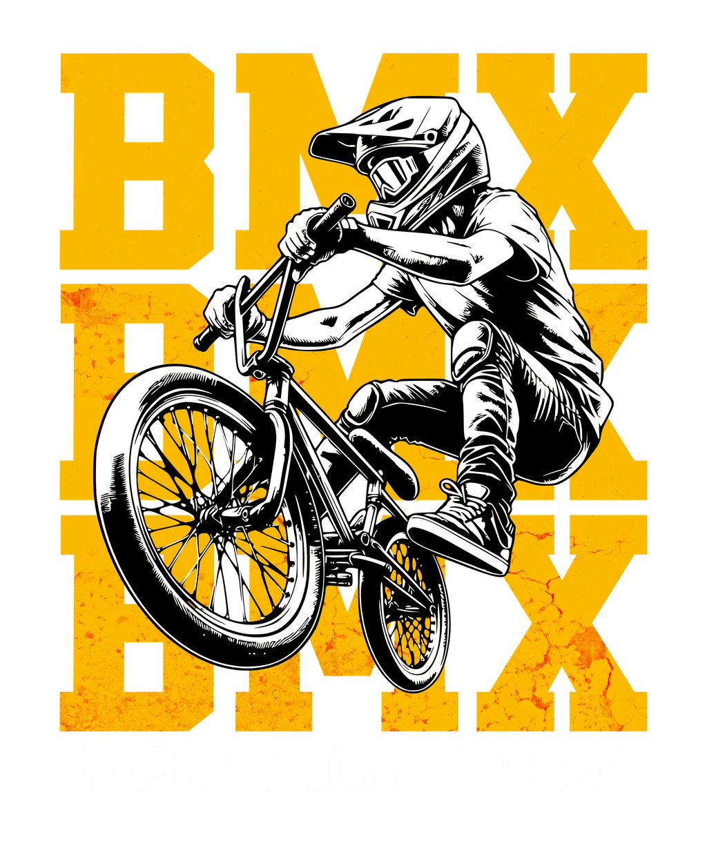 BMX – It Is Life, Not Just Bike Graphic T-Shirt