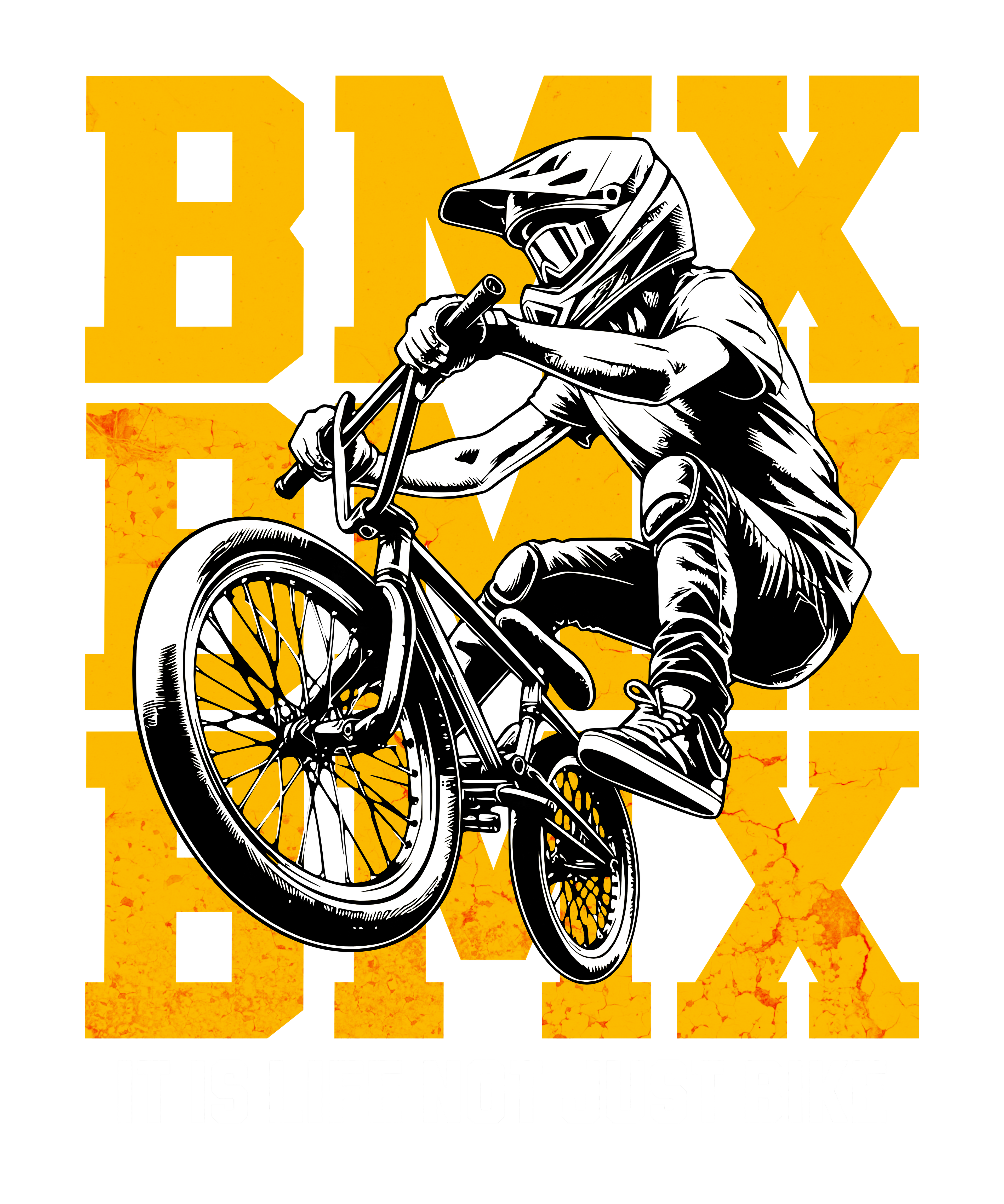 BMX – It Is Life, Not Just Bike Graphic T-Shirt