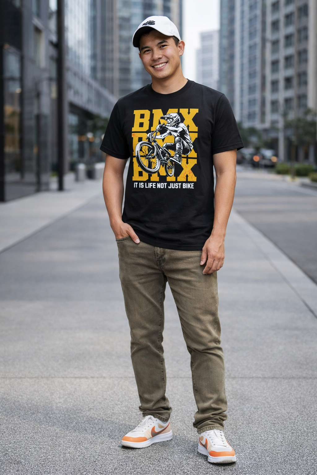 BMX – It Is Life, Not Just Bike Graphic T-Shirt