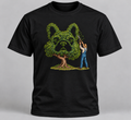 Frenchie Topiary Graphic T-Shirt – Dog Meets Garden Art