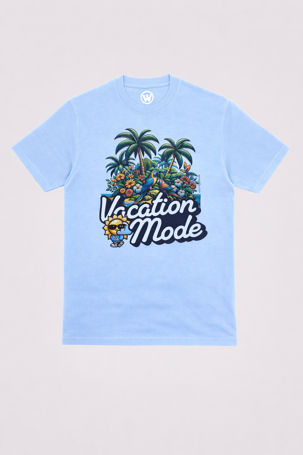 Vacation Mode Tee – Tropical Vibes On