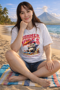 Summer Vibes Panda Tee – Pure Happiness Mode