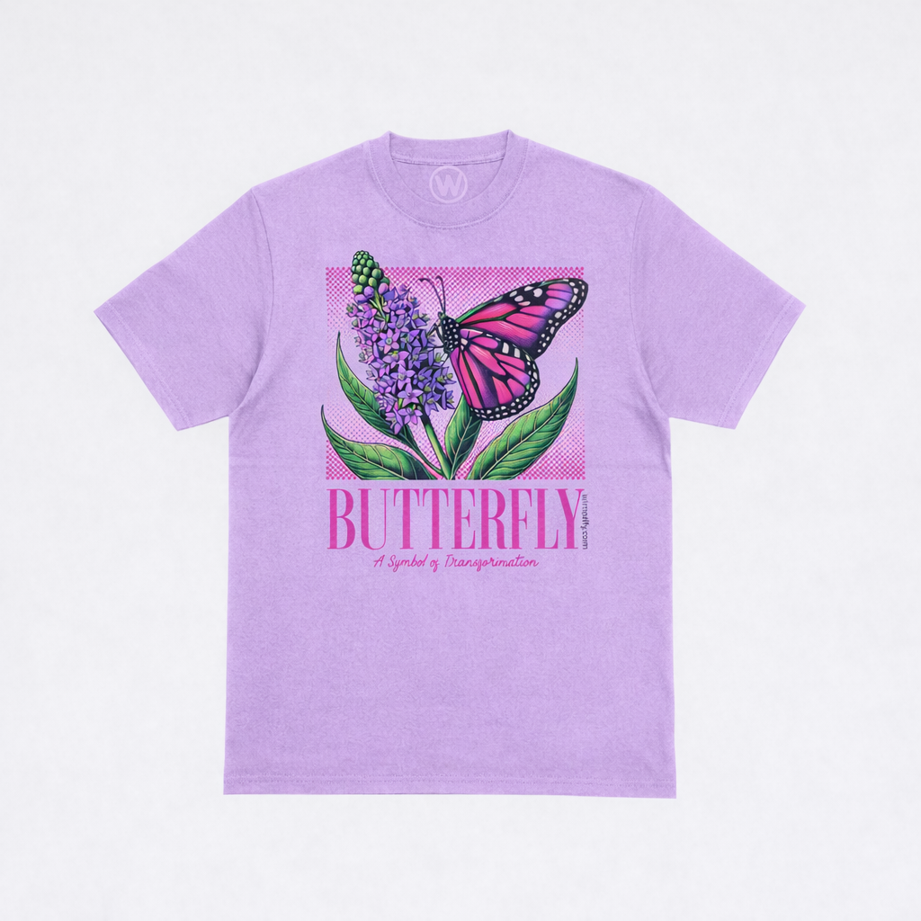 Butterfly Bloom Tee – A Symbol of Transformation
