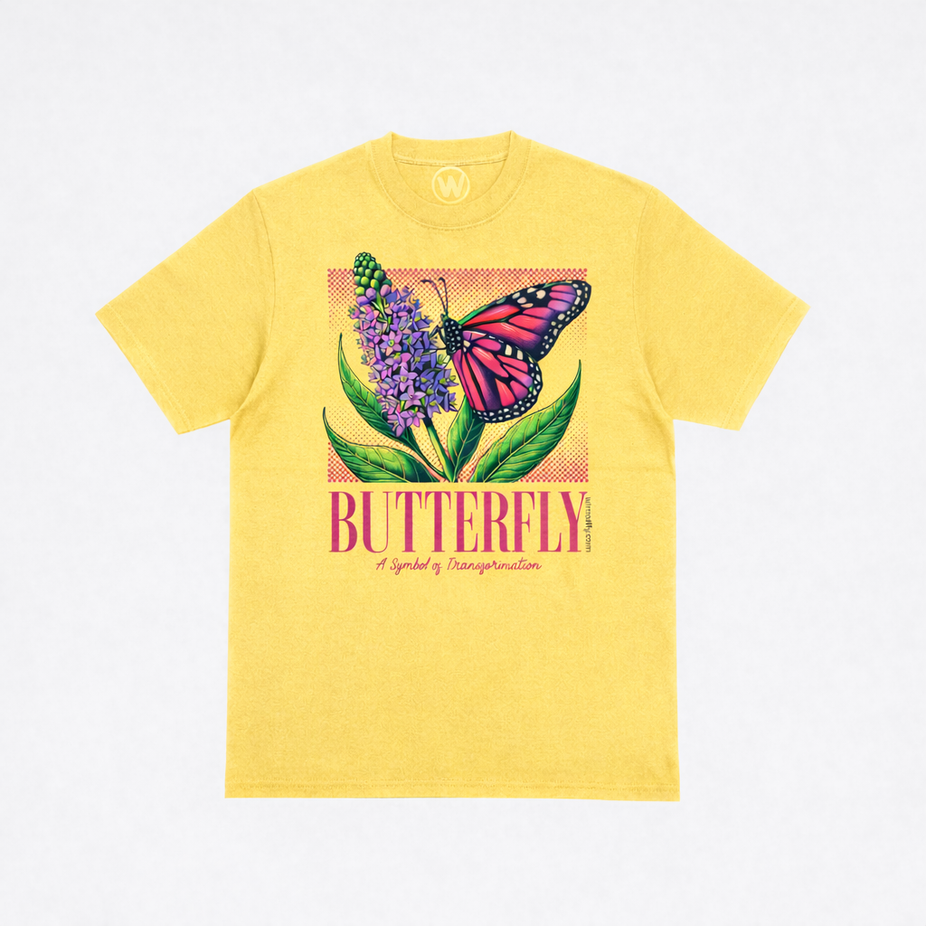 Butterfly Bloom Tee – A Symbol of Transformation