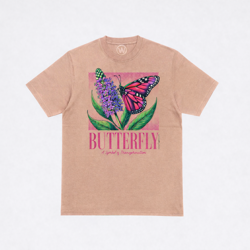 Butterfly Bloom Tee – A Symbol of Transformation