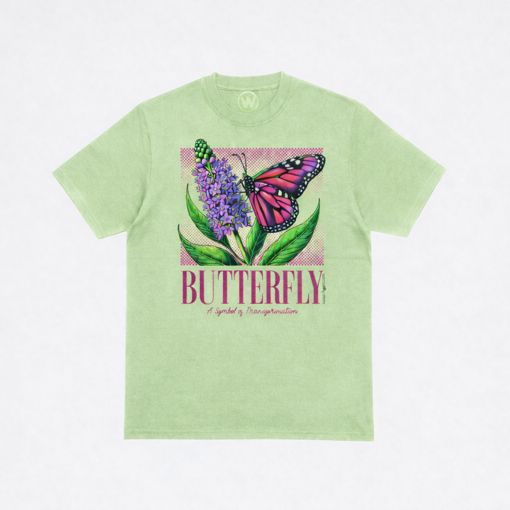 Butterfly Bloom Tee – A Symbol of Transformation