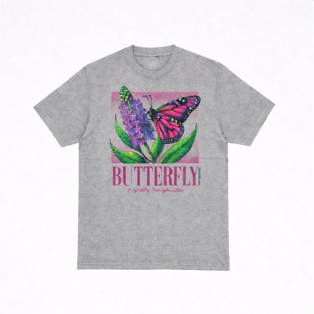 Butterfly Bloom Tee – A Symbol of Transformation