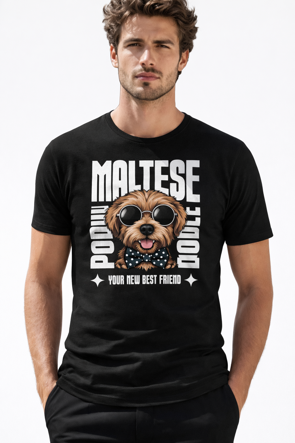 Maltese Poodle Tee – Your New Best Friend