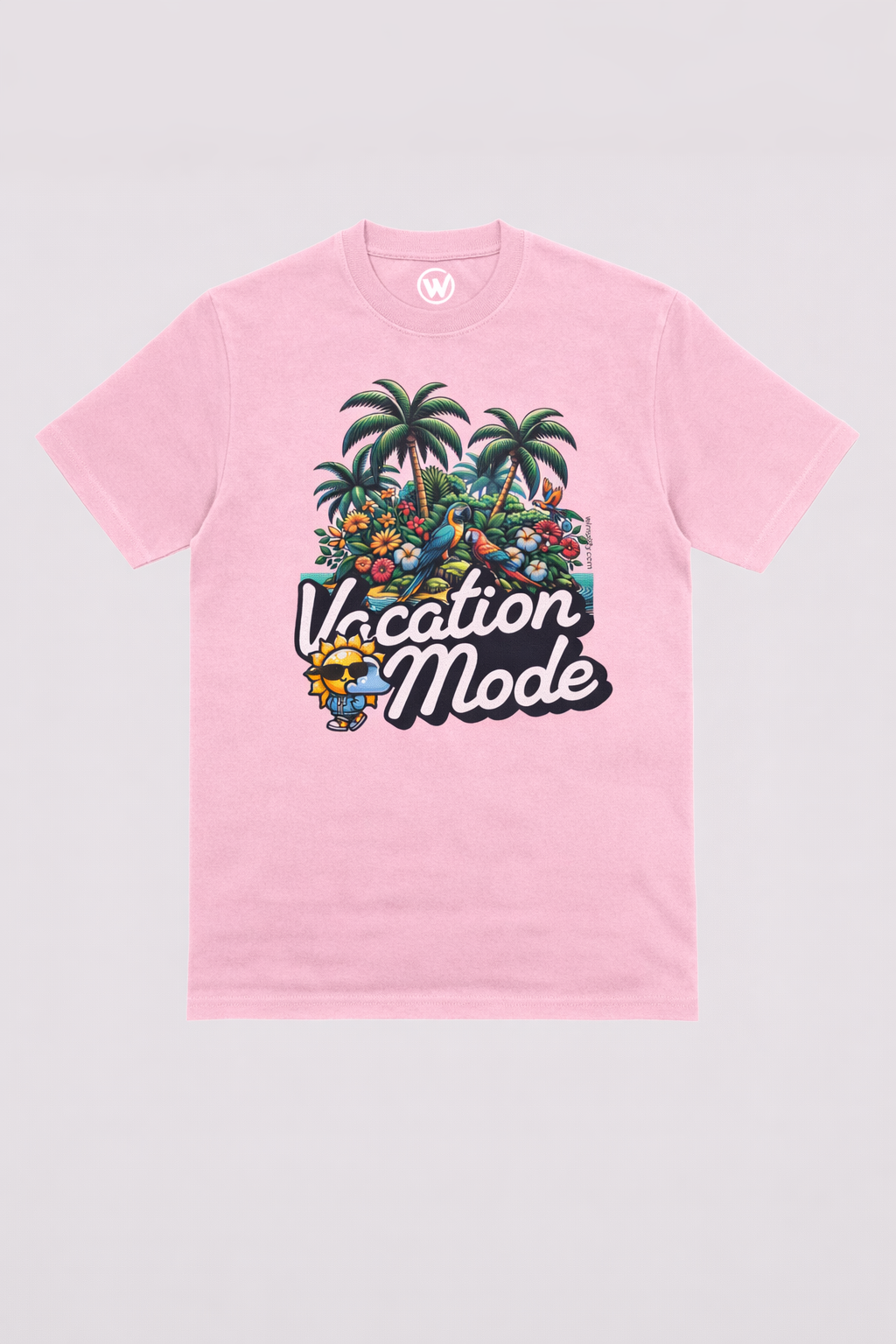 Vacation Mode Tee – Tropical Vibes On