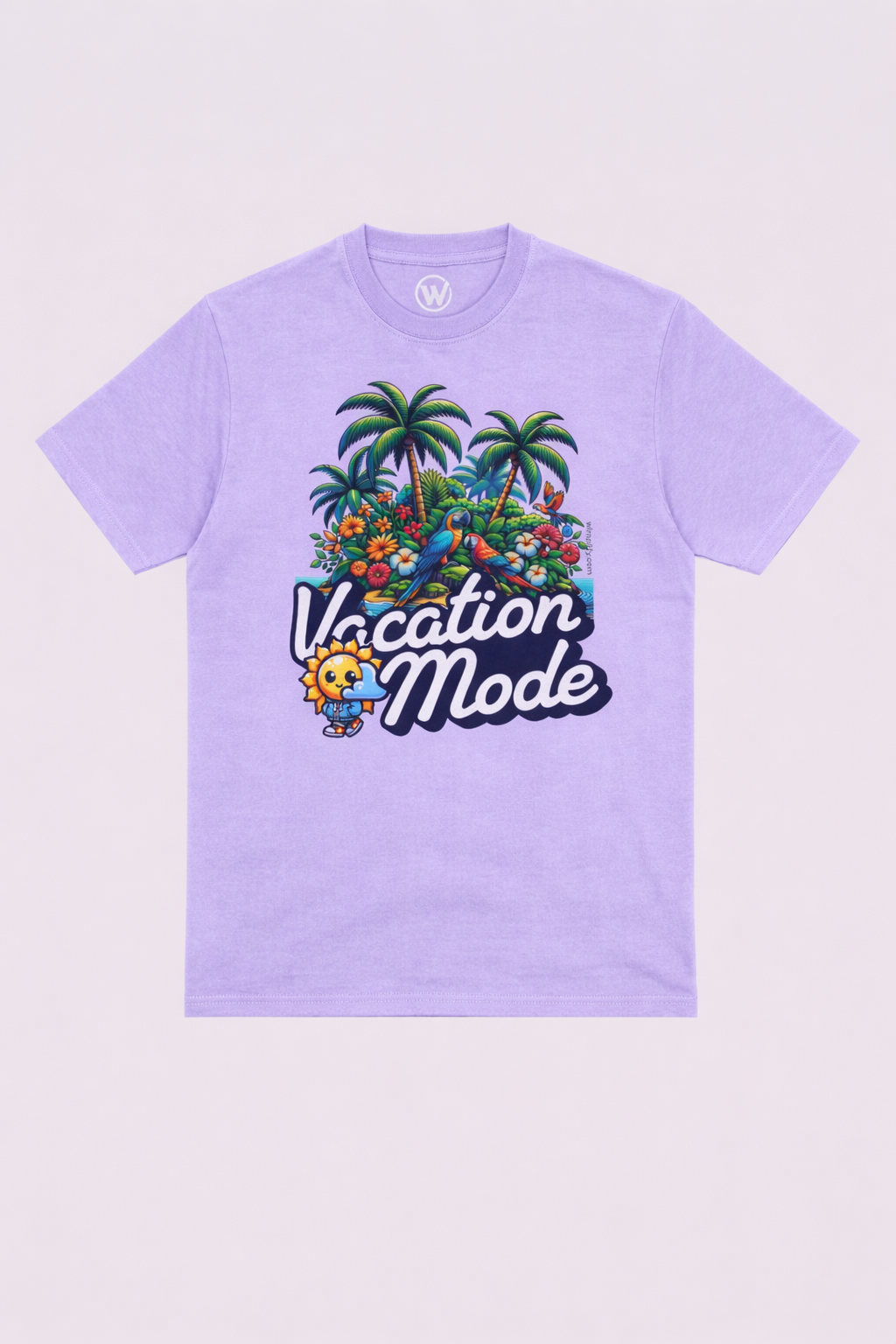 Vacation Mode Tee – Tropical Vibes On