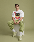 Cat Noodles Graphic Tee – Cute Anime-Inspired Cat Ramen Shirt