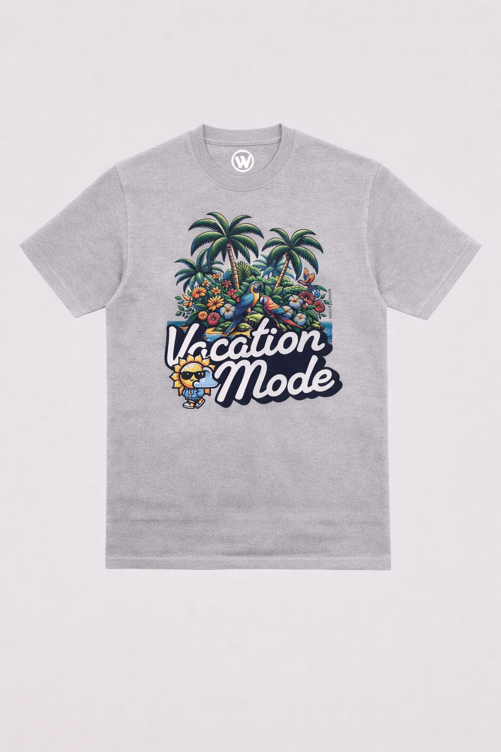 Vacation Mode Tee – Tropical Vibes On