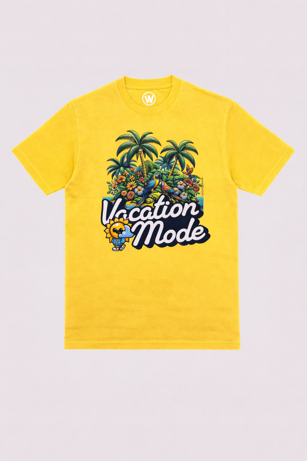 Vacation Mode Tee – Tropical Vibes On