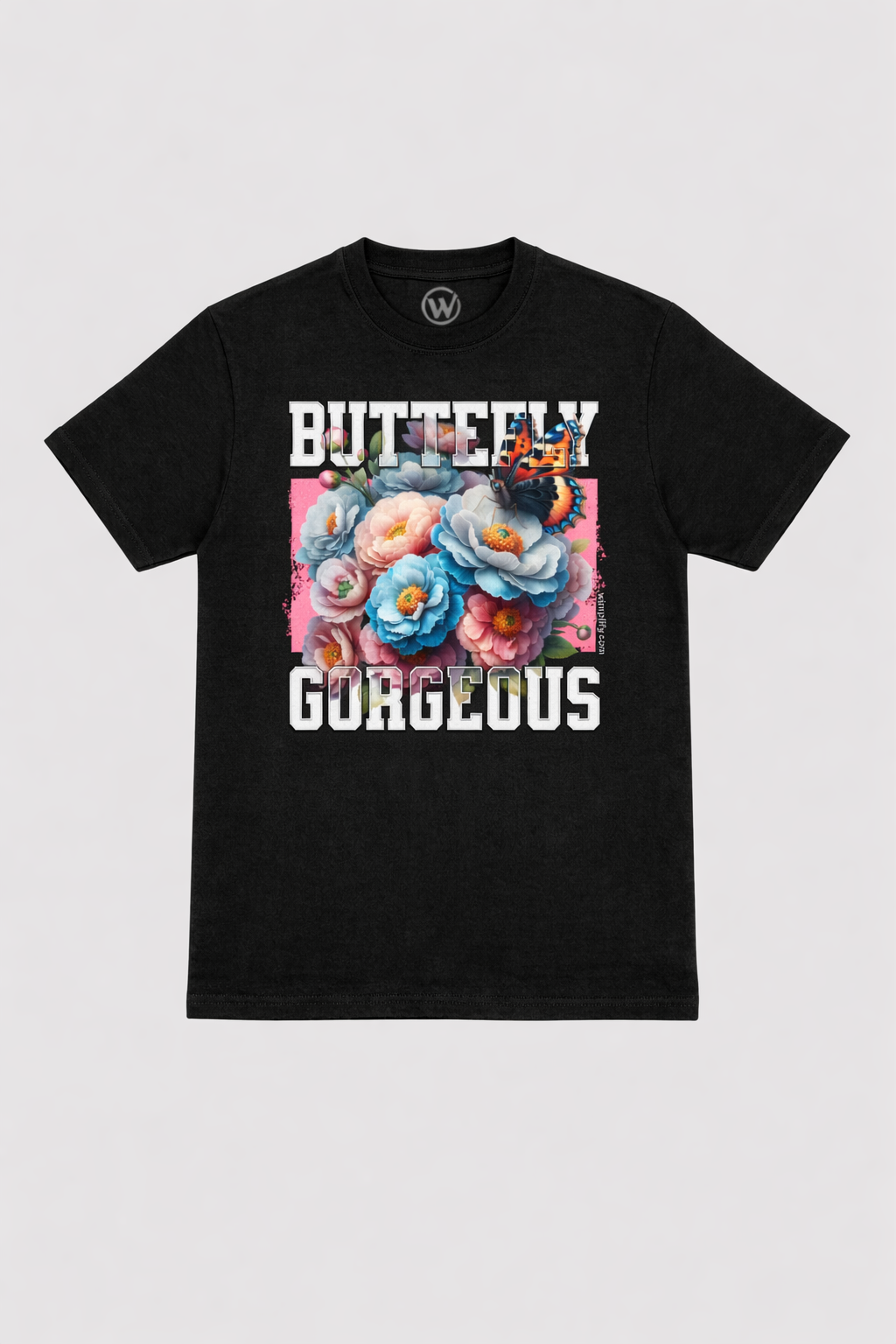 Butterfly Gorgeous Tee – Elegance in Bloom