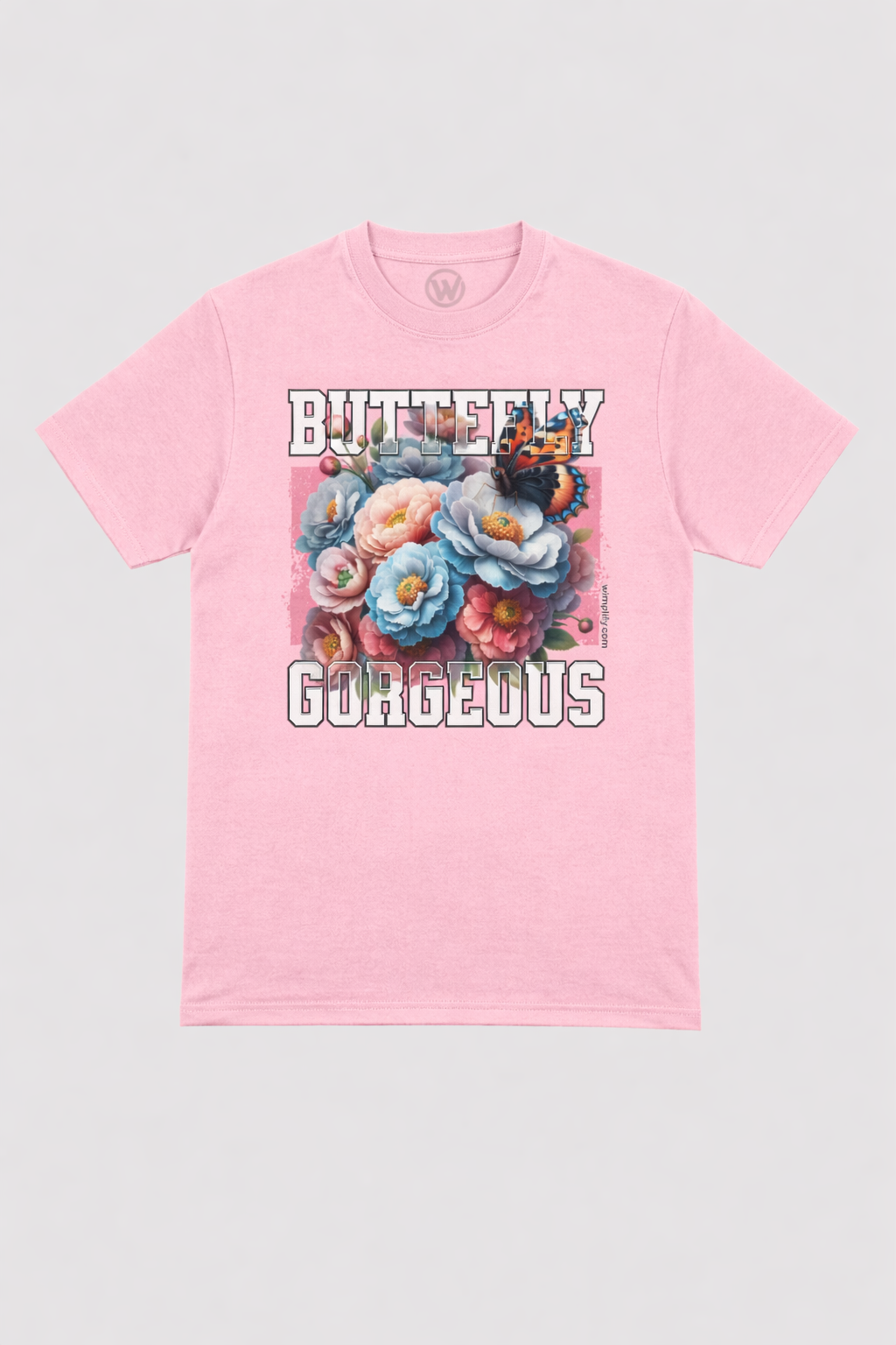 Butterfly Gorgeous Tee – Elegance in Bloom