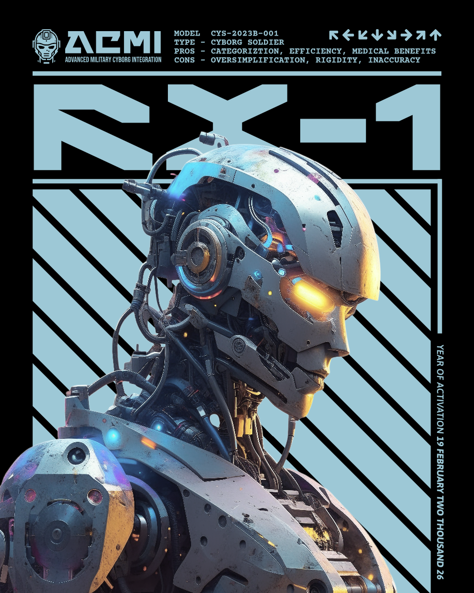 RX-1 Cyborg — Advanced Prototype Graphic T-Shirt