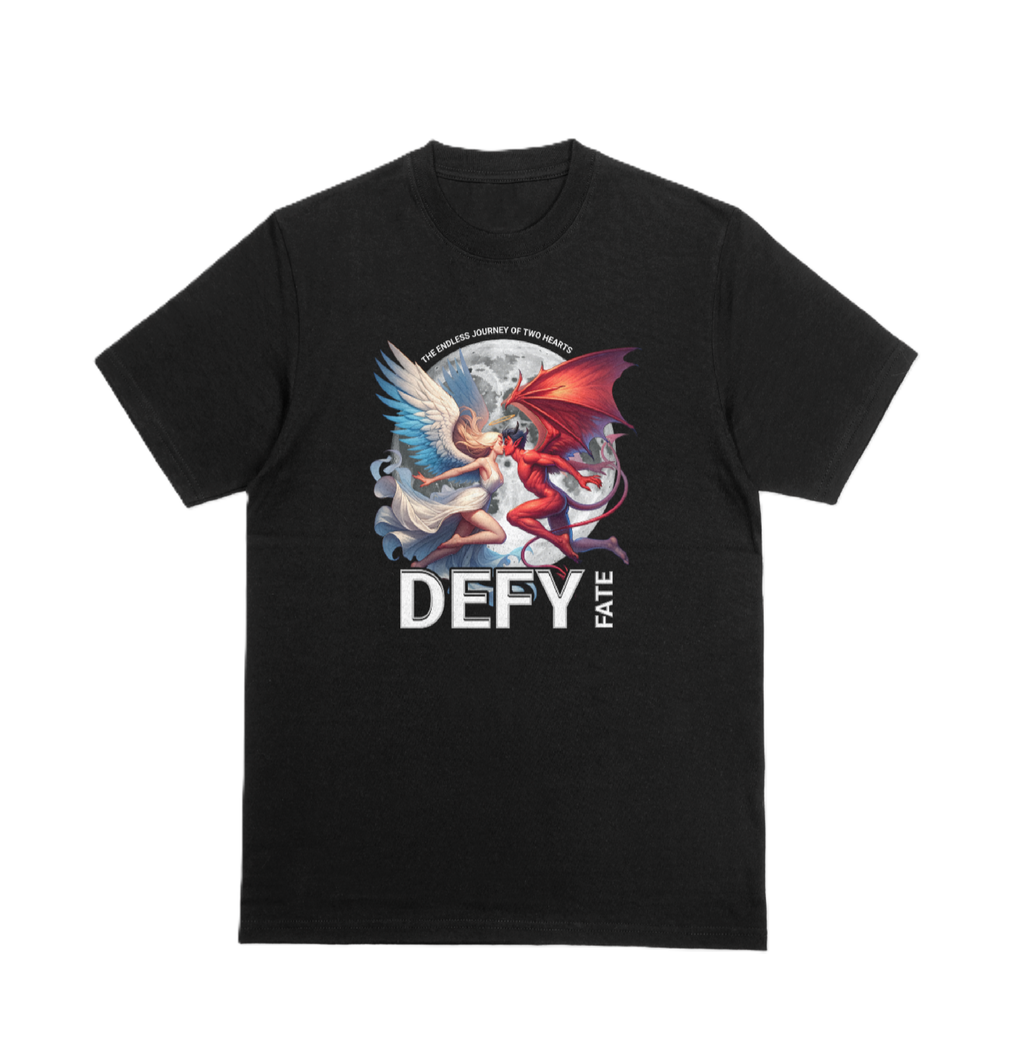 DEFY FATE – The Endless Journey of Two Hearts T-Shirt