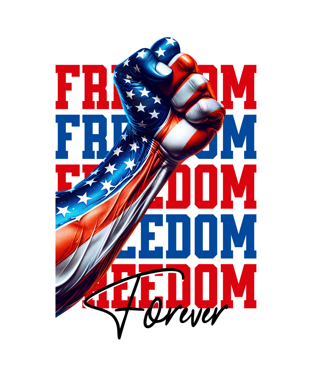 Freedom Forever — Patriotic Graphic T-Shirt
