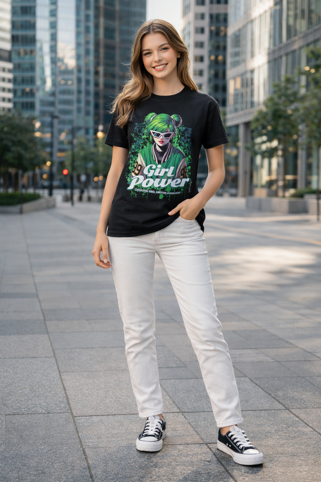 Girl Power Graphic T-Shirt