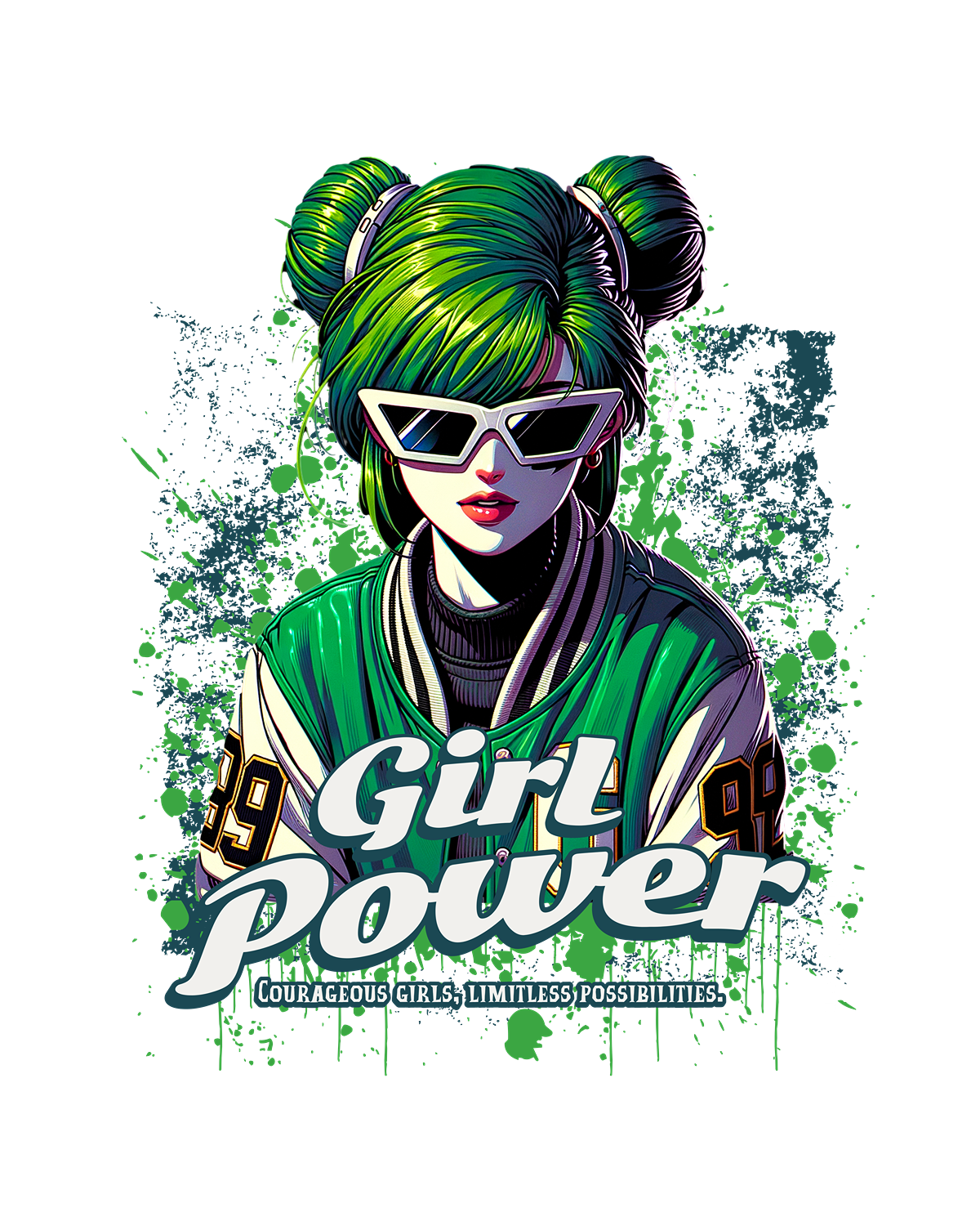 Girl Power Graphic T-Shirt