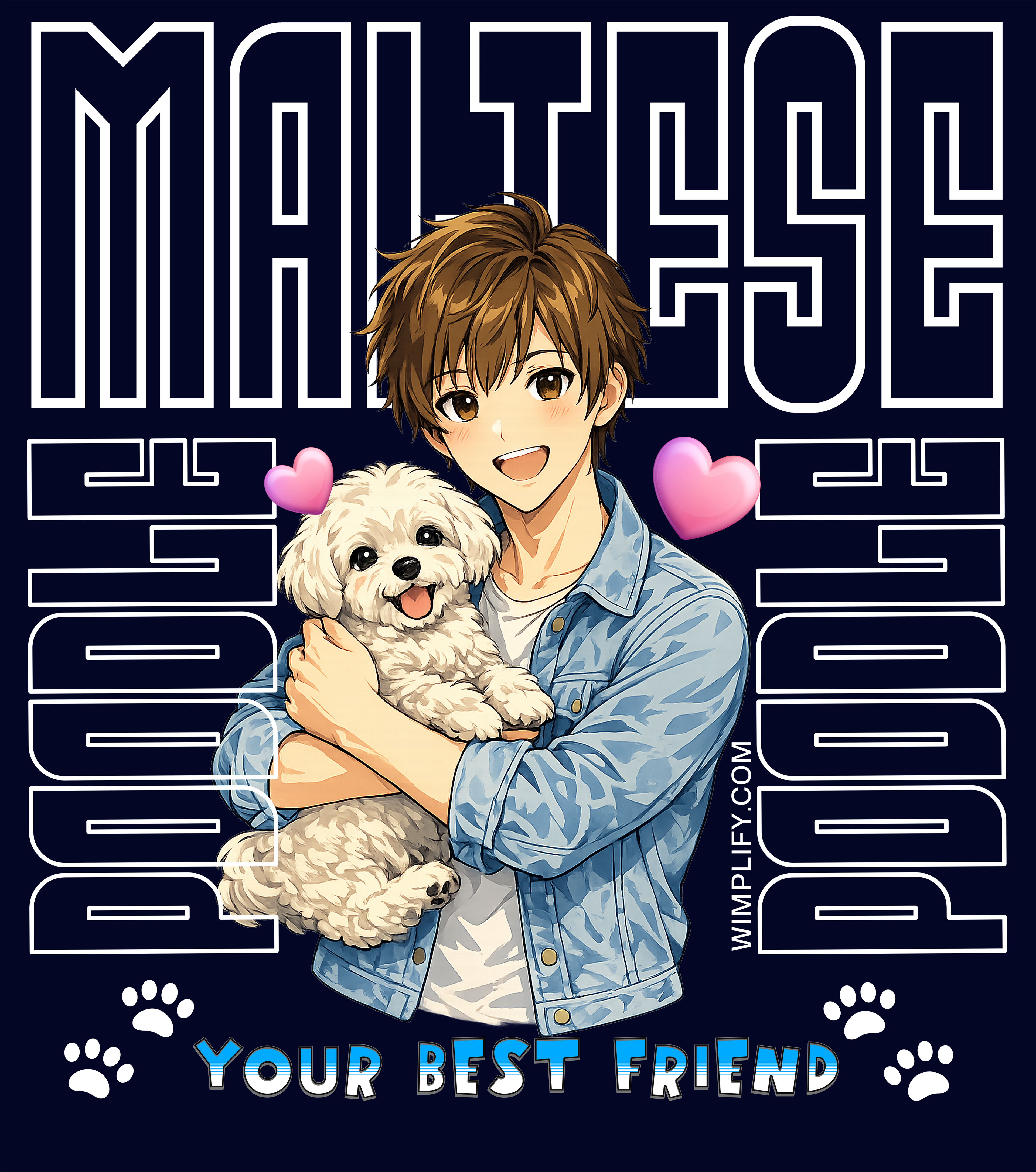 Maltese Love Tee – “Your Best Friend” Edition