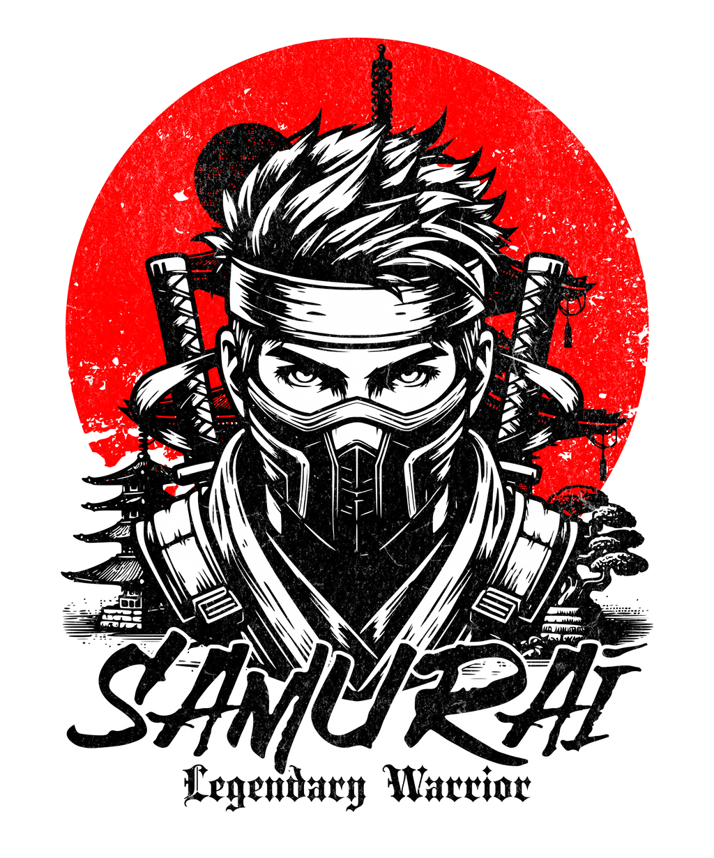 SAMURAI – Legendary Warrior T-Shirt