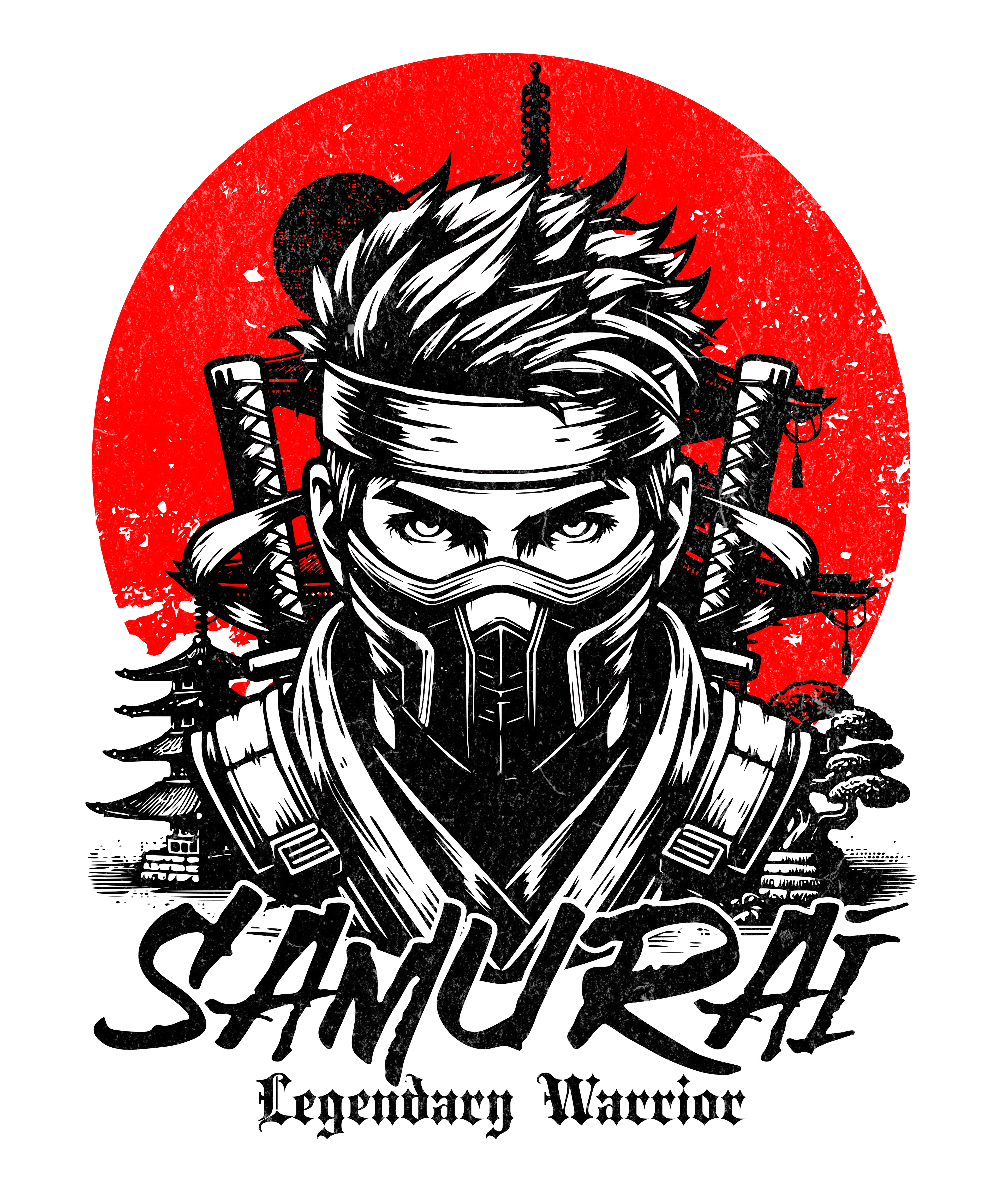 SAMURAI – Legendary Warrior T-Shirt