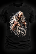 Haunted Nightmare – Terrifying Ghost Halloween Graphic T-Shirt