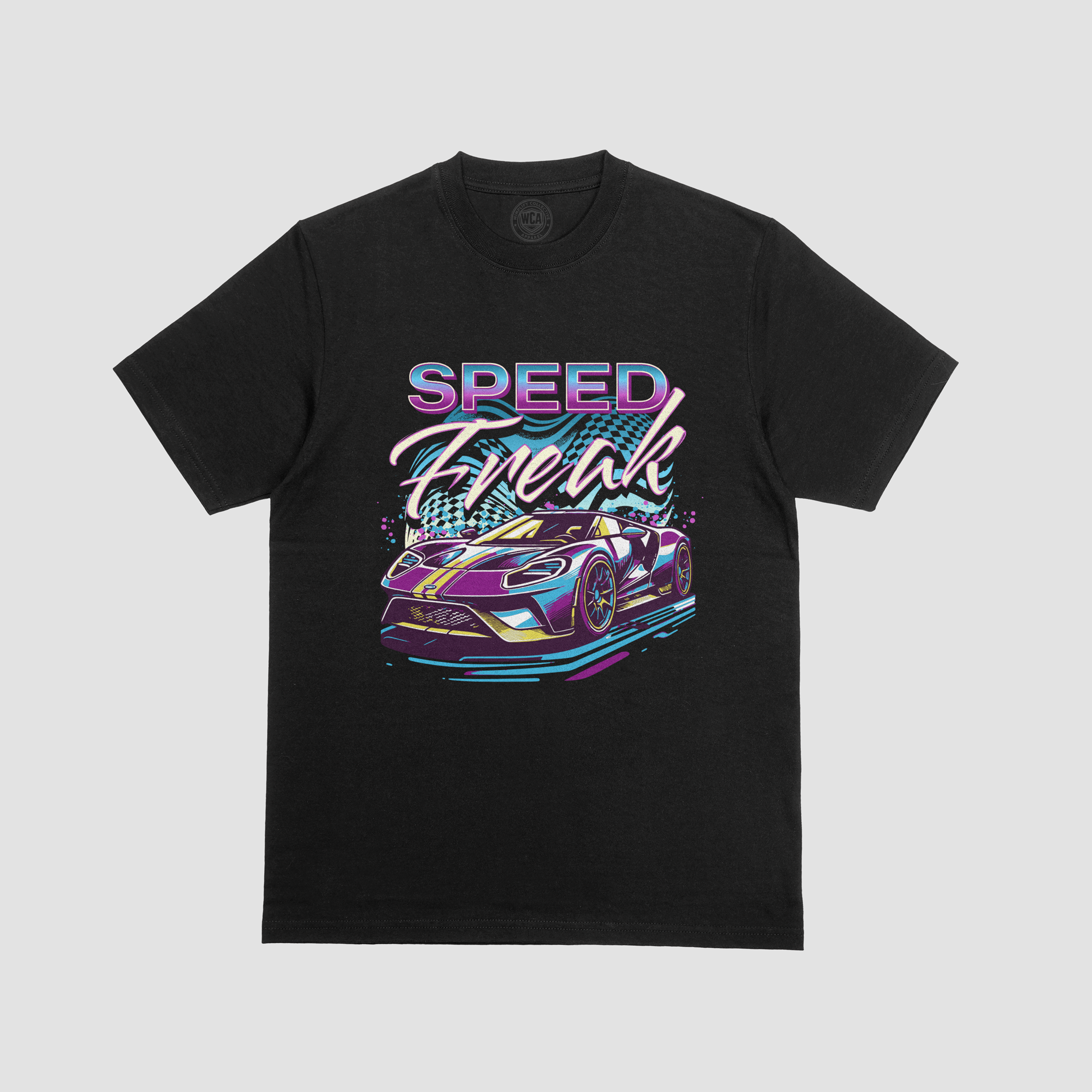 Speed Freak Neon Racing Graphic T-Shirt — Built for Fast Lanes & Bold Style