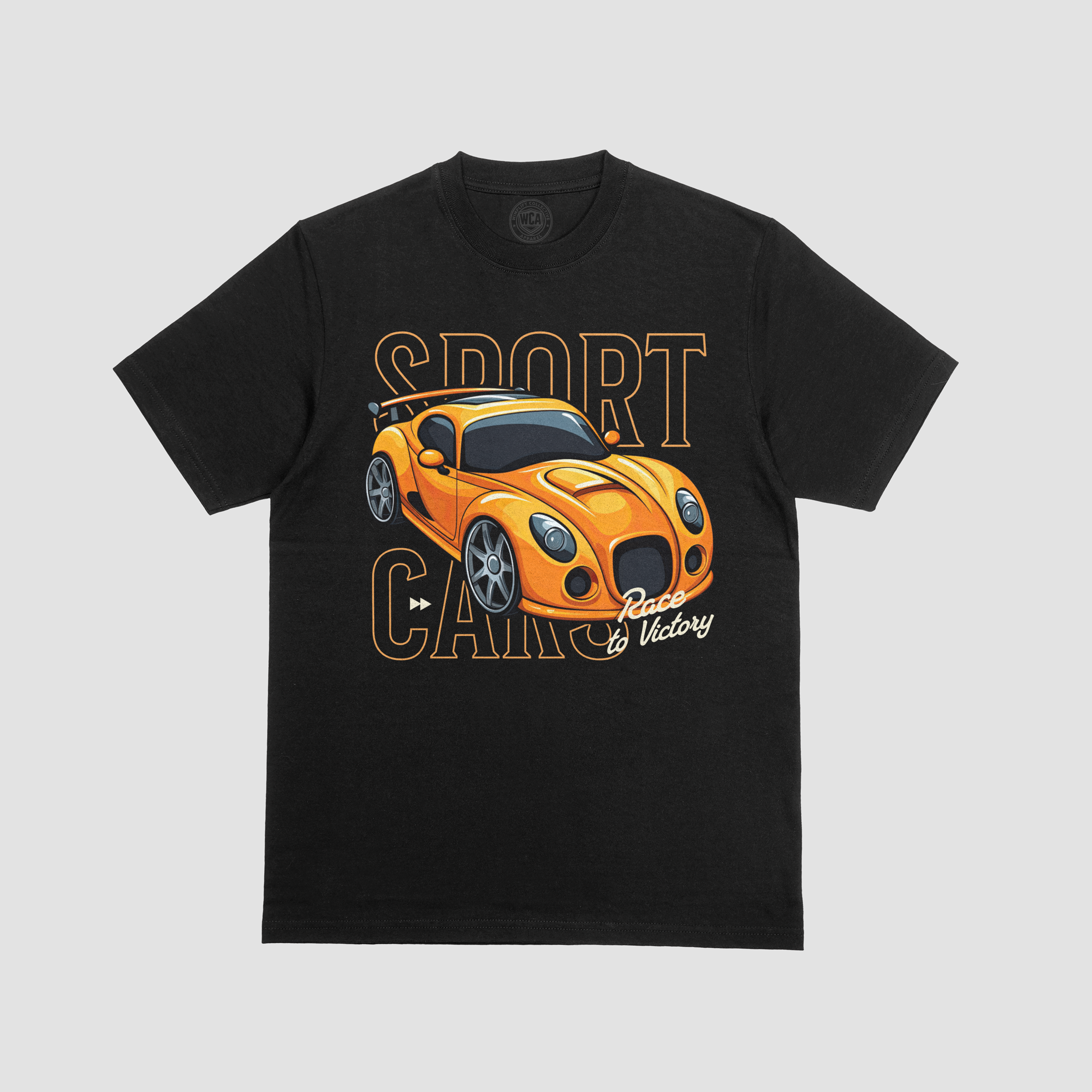 Sport Cars – Race to Victory Graphic T-Shirt