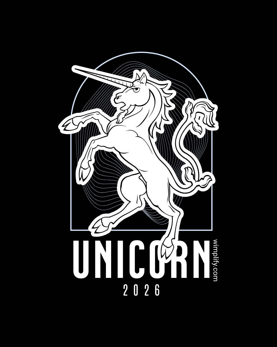 Unicorn 2026 – Minimal Fantasy Graphic T-Shirt