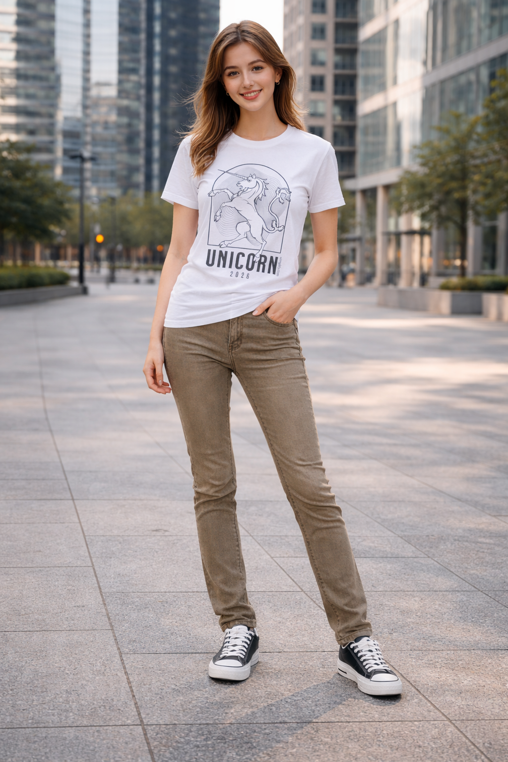 Unicorn 2026 – Minimal Fantasy Graphic T-Shirt