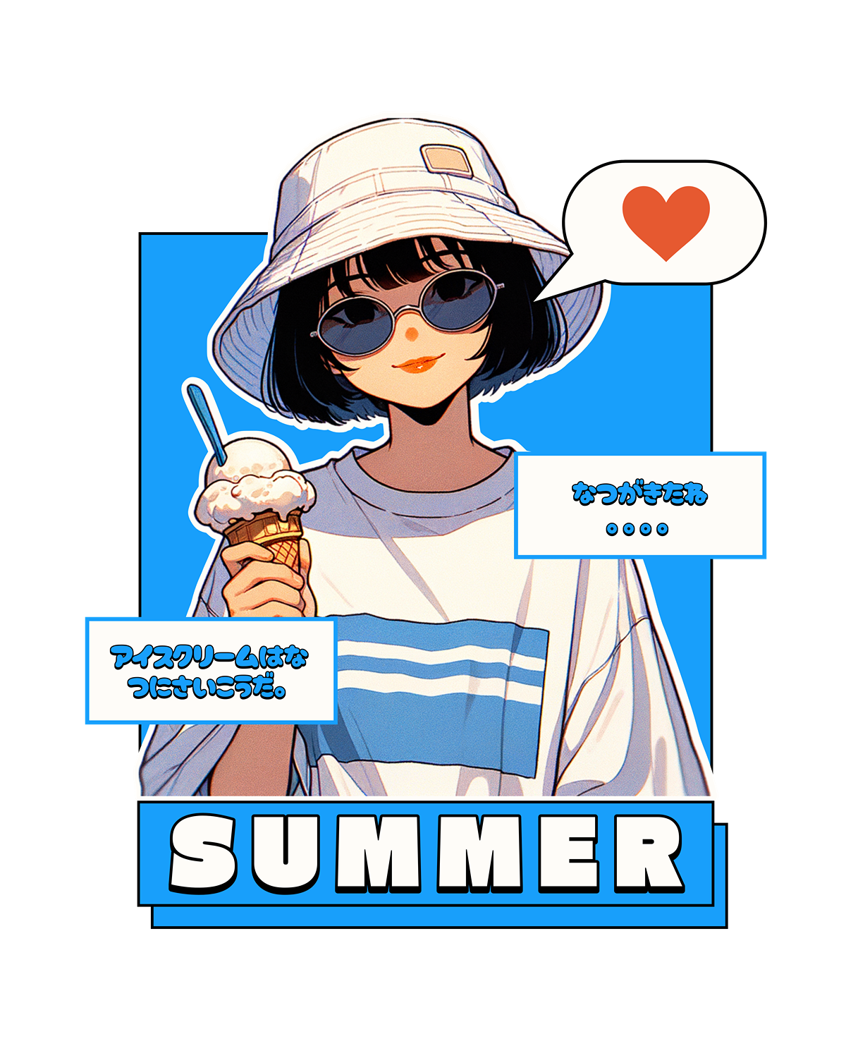 SUMMER VIBES Graphic T-Shirt