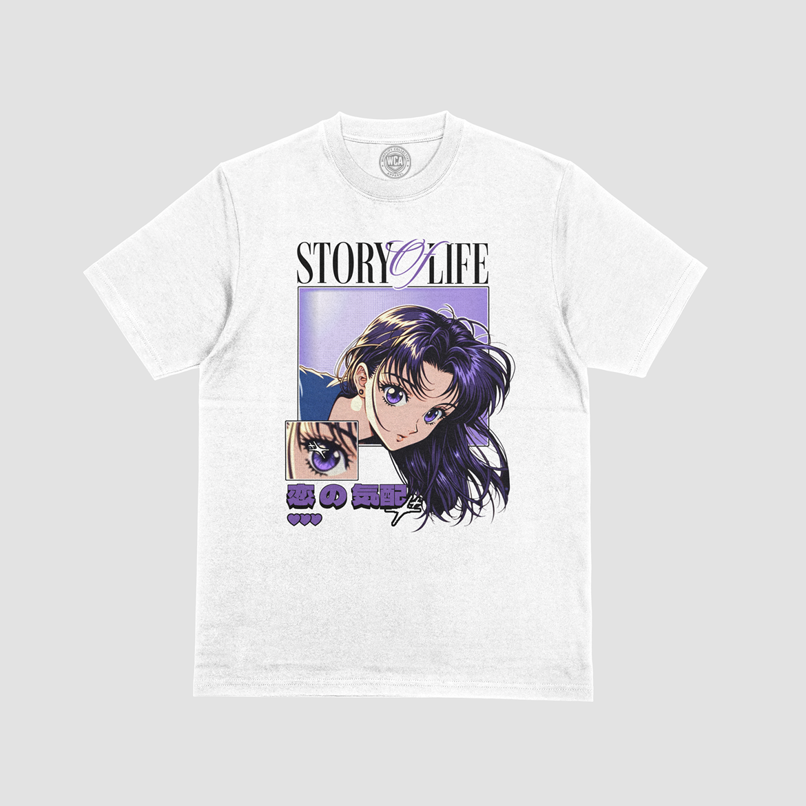 STORY OF LIFE – Anime Aesthetic Graphic T-Shirt